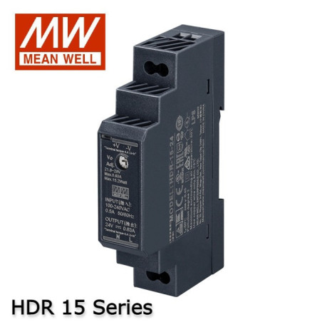 Mean Well HDR DIN Rail DC Power Supply