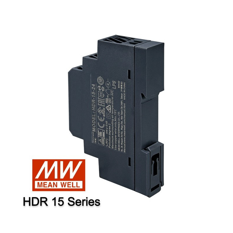Mean Well HDR DIN Rail DC Power Supply