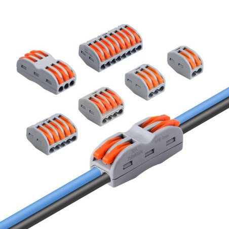 PCT series Spring Lever Nut Terminal Block