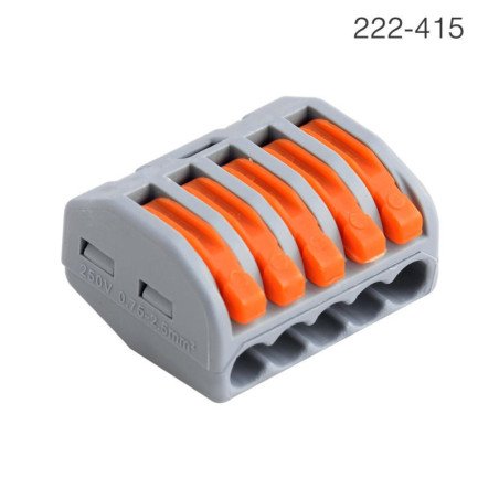 PCT series Spring Lever Nut Terminal Block
