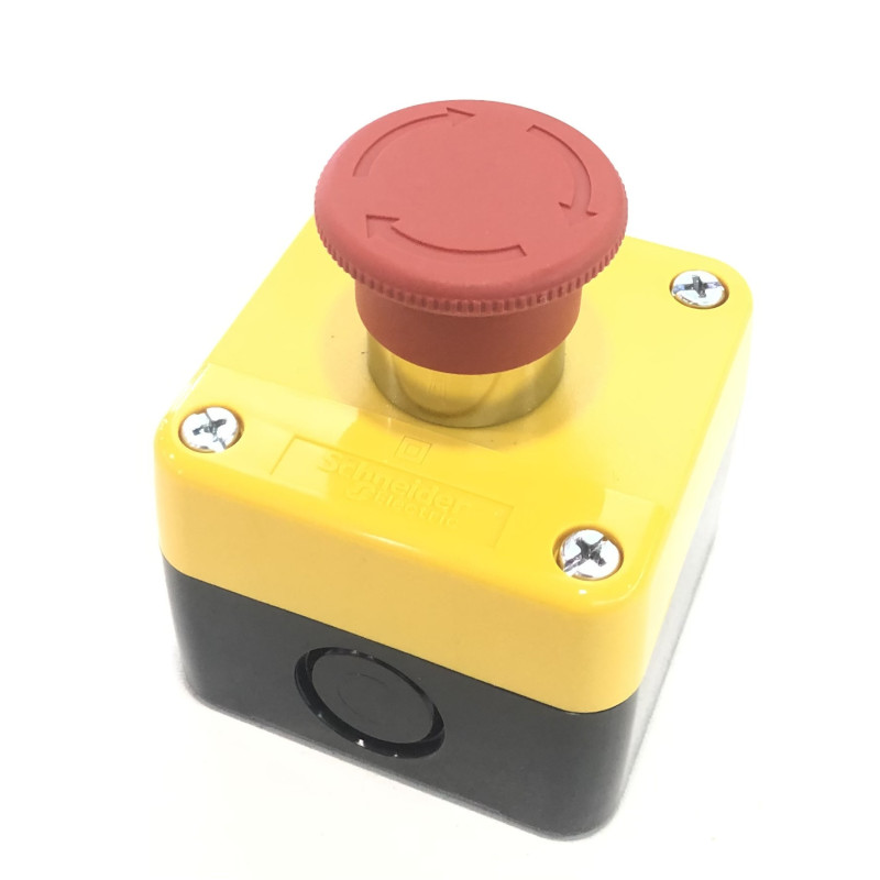 Schneider XB2BS542 Emergency Pushbutton with Box