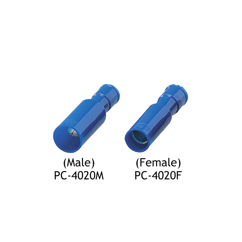 Cable Lug: NICHIFU Insulated Female & Male Crimp Bullet Connector
