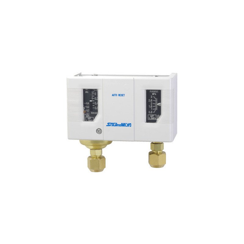 Saginomiya DNS Dual Pressure Controls Switch (DNS-D306X,DNS-D306XM,DNS-D606X,DNS-D606XM)