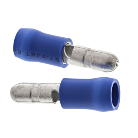 Cable Lug: JST FVDGM2-5 Insulated Male Crimp Bullet Terminals