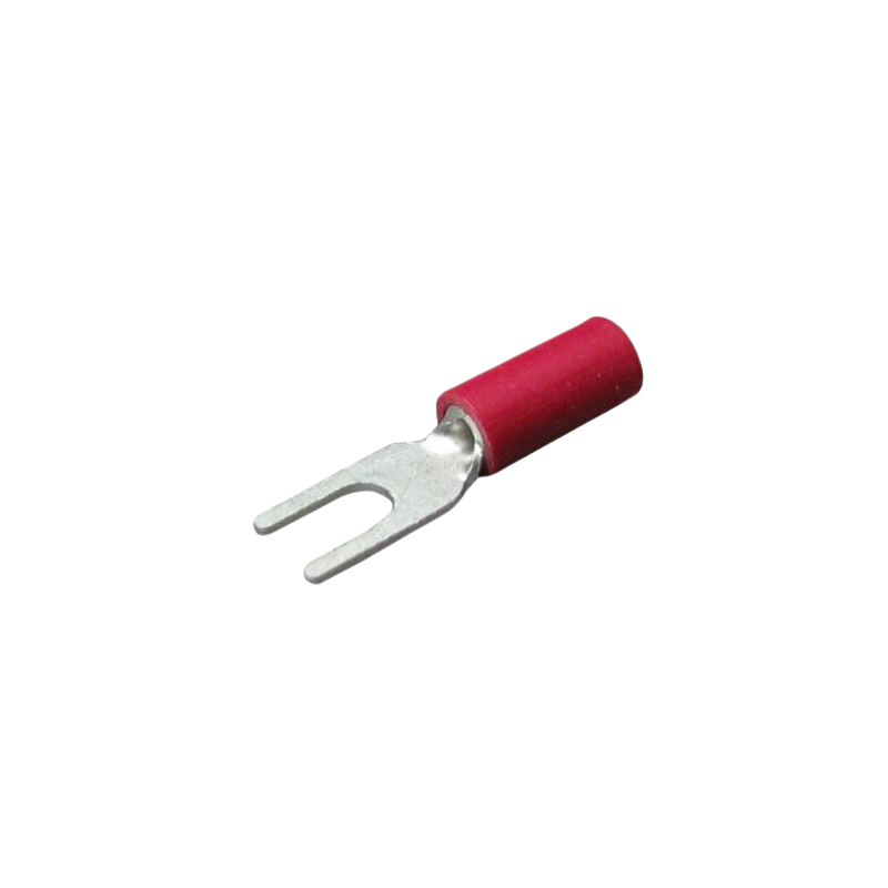 25mm² Cable Lug : NICHIFU TMDV 1.25Y-6 Insulated Base Crimp Terminals (Y TYPE) 22-16AWG