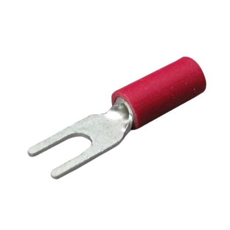 25mm² Cable Lug : NICHIFU TMDV 1.25Y-6 Insulated Base Crimp Terminals (Y TYPE) 22-16AWG