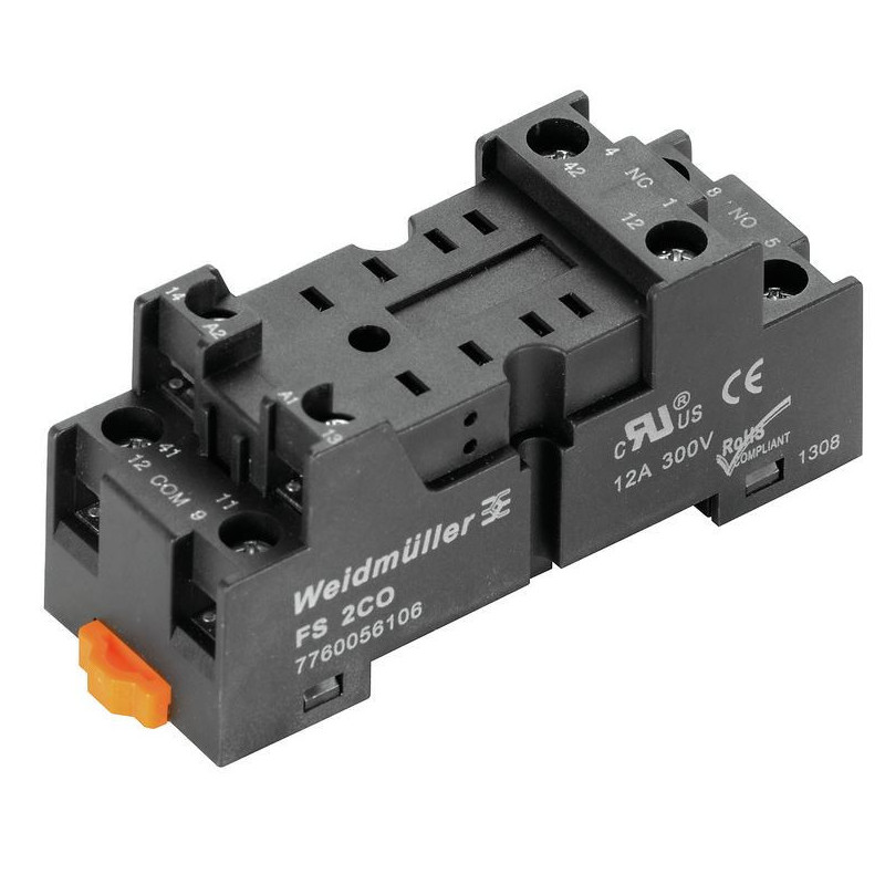 Weidmuller FS 2CO relay socket