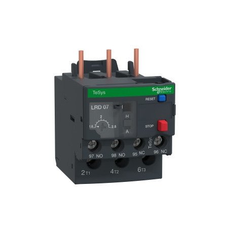 Schneider TeSys D 3-Pole Thermal Overlaod Relay (Class 20A)