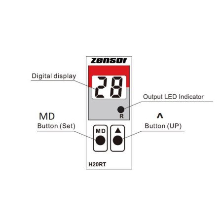 Zensor H20RT Multi-Functional Digital Timer Relay