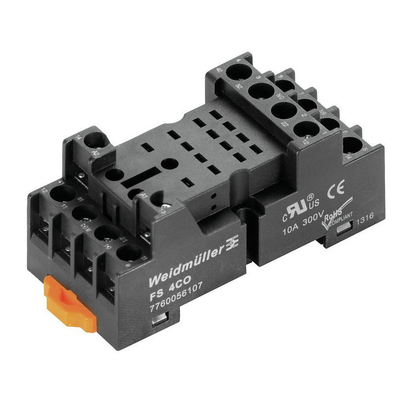 Weidmuller FS 4CO Relay Socket