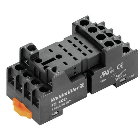 Weidmuller FS 4CO Relay Socket