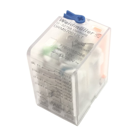 Weidmuller DRM570024LT 4 Pole 24VDC Relay