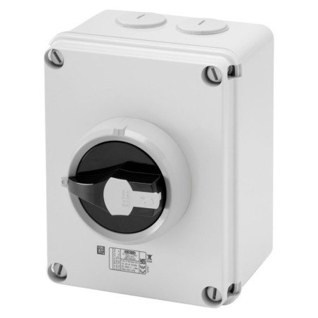 Gewiss 70 RT HP Rotary Isolator Switch With Box