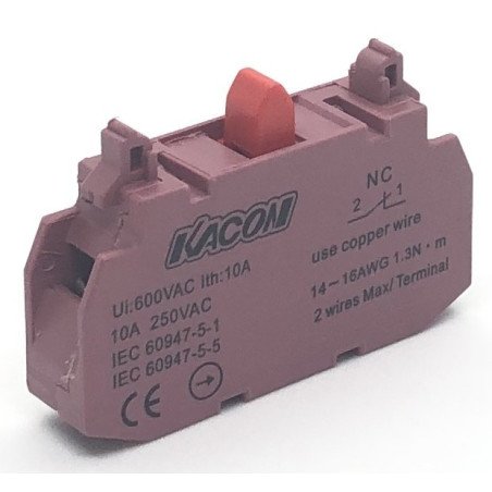 Kacon J2 Ø22/25mm Push Button Switch