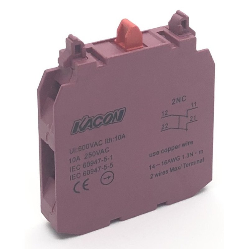 Kacon J2 Ø22/25mm Push Button Switch