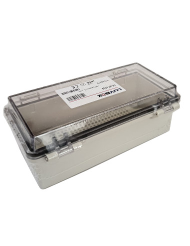 Plastic Enclosure with Hinge Lock