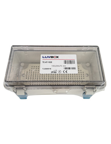 Plastic Enclosure with Hinge Lock