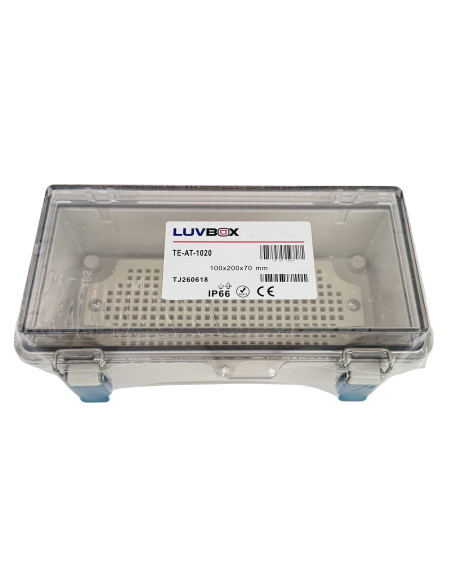 Plastic Enclosure with Hinge Lock