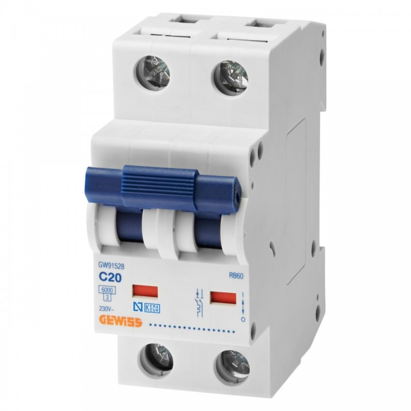 Gewiss RB60 miniature circuit breaker (MCB)