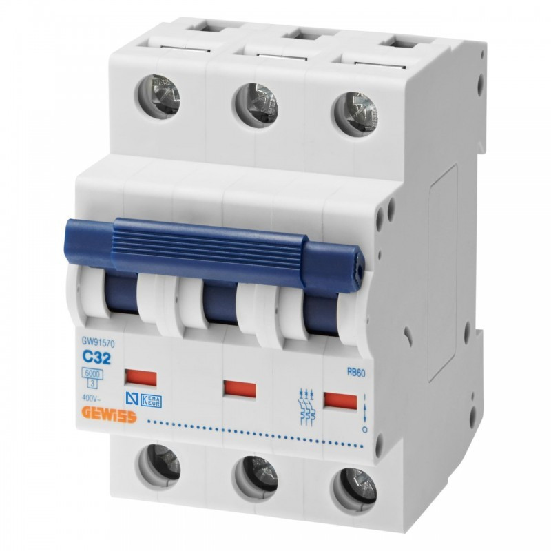 Gewiss RB60 miniature circuit breaker (MCB)