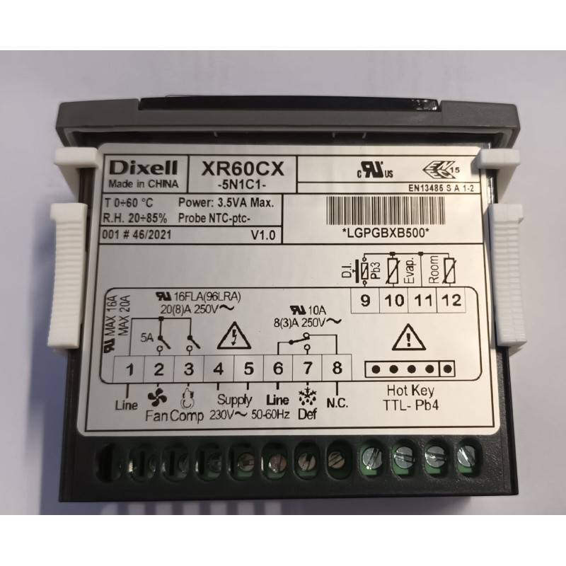 Dixell XR60CX refrigeration controller
