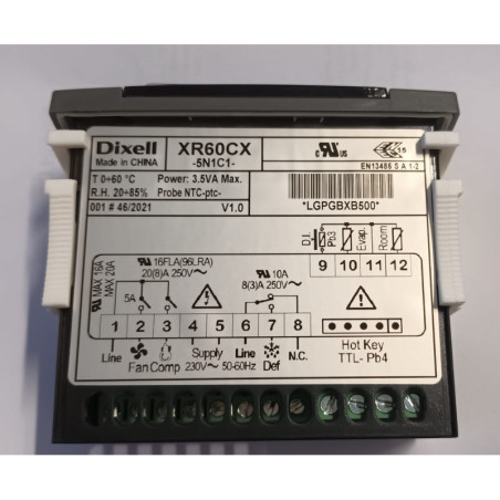 Dixell XR60CX refrigeration controller
