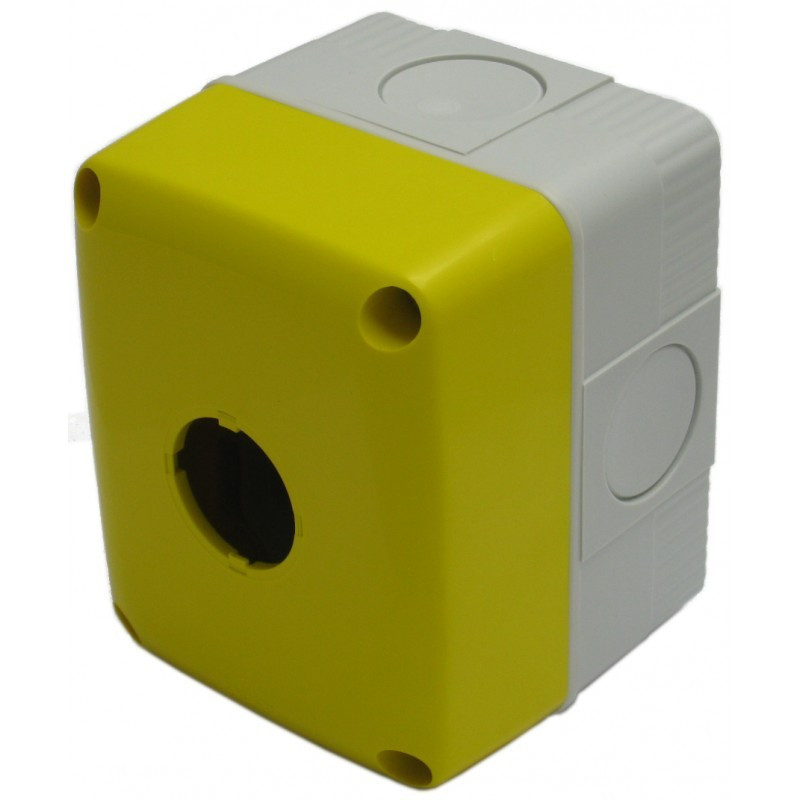 Gewiss GW27111 yellow one hole box