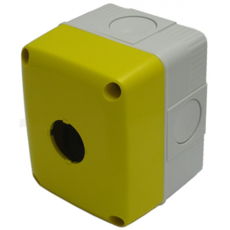 Gewiss GW27111 yellow one hole box