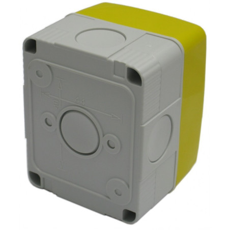 Gewiss GW27111 yellow one hole box