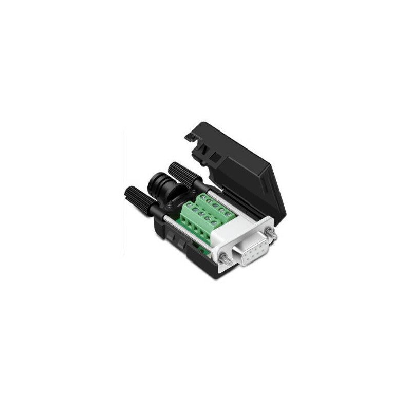 Solderless DB9 9 Pins Connector