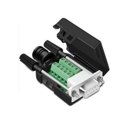 Solderless DB9 9 Pins Connector