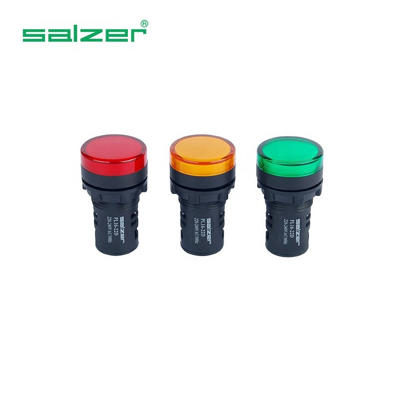 Salzer PL16-22D 22mm LED Indicator Lamp