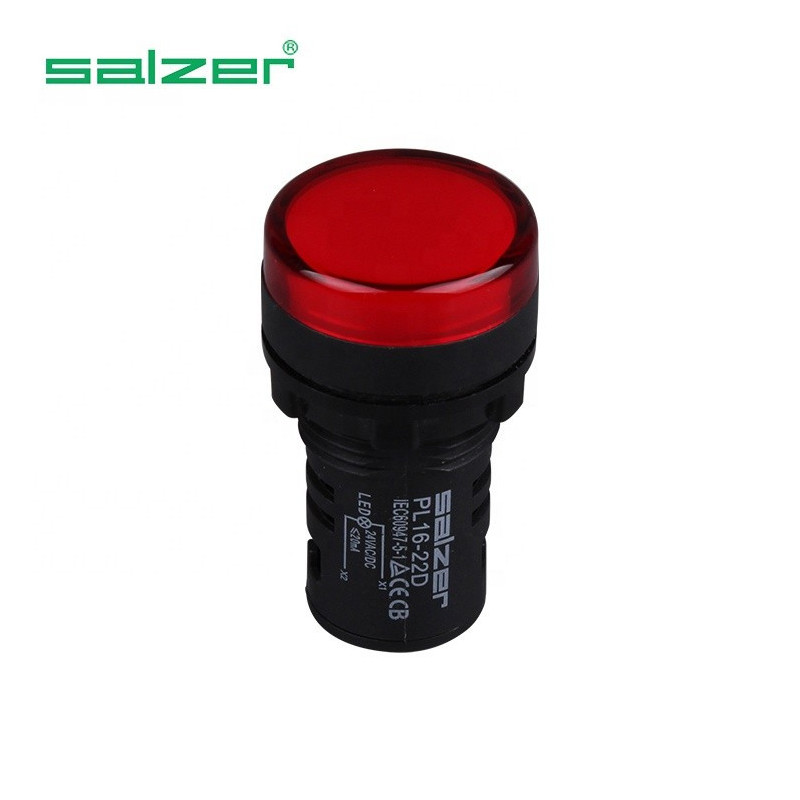 Salzer PL16-22D 22mm LED Indicator Lamp