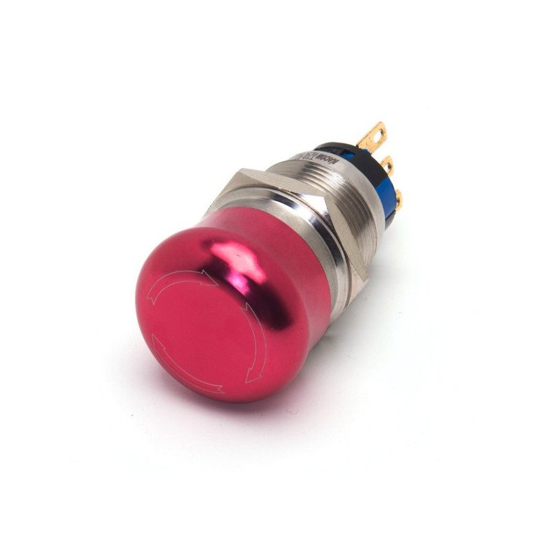 Kacon T19-812P Ø19 Metal Emergency Stop Switch