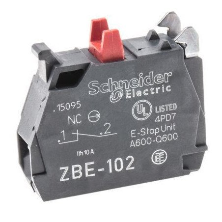 Schneider ZBE-102 NC Contact Block