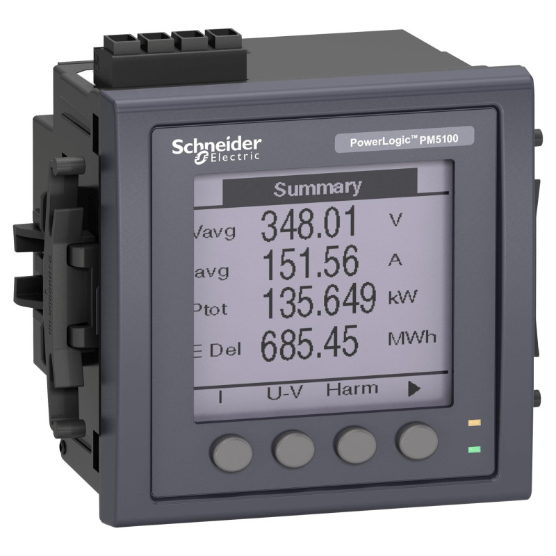 Schneider METSEPM5110 3 Phase LCD Digital Power Meter
