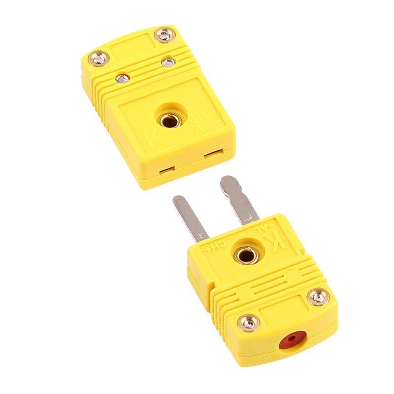 Omega K Type Miniature Thermocouple Flat Pin Connector
