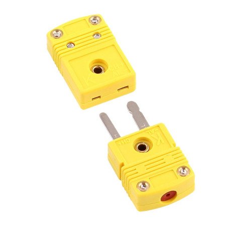 Omega K Type Miniature Thermocouple Flat Pin Connector