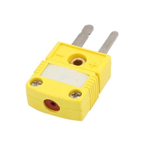 Omega K Type Miniature Thermocouple Flat Pin Connector