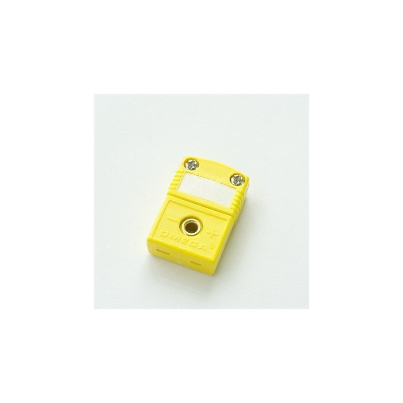 Omega K Type Miniature Thermocouple Flat Pin Connector