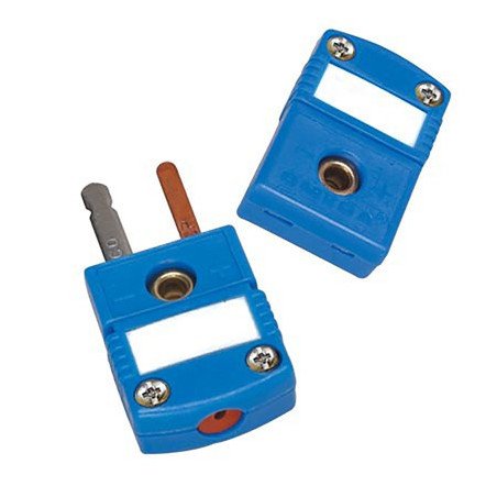 Omega T Type Miniature Thermocouple Flat Pin Connector