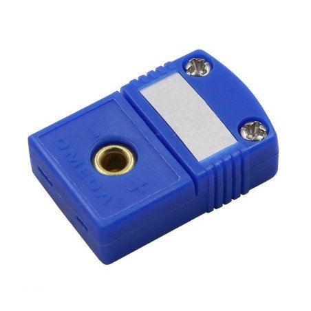 Omega T Type Miniature Thermocouple Flat Pin Connector