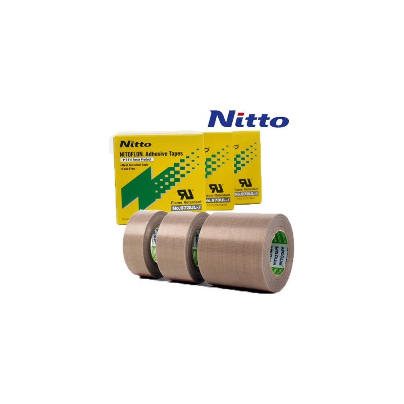 No.973UL-S Nitto High Temperature Resistance PTFE Glass Cloth Tape