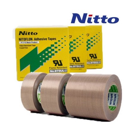 No.973UL-S Nitto High Temperature Resistance PTFE Glass Cloth Tape