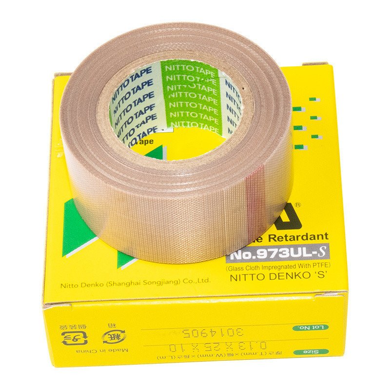 No.973UL-S Nitto High Temperature Resistance PTFE Glass Cloth Tape