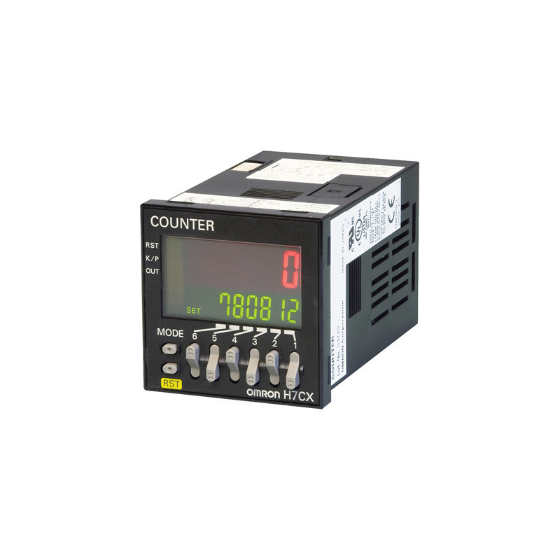 OMRON 電子カウンター H7CX
中古品の為多少の汚れ、キズ有り H7CX-AD-N プリセットカウンタ/タコメータ H7CX-A□-N 1個 omron