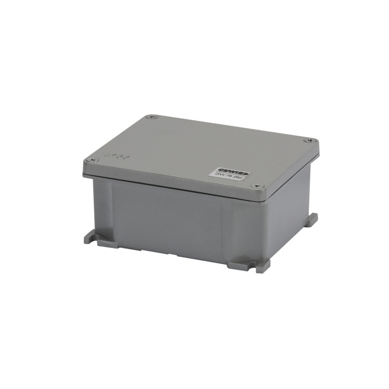 Gewiss Junction Box In Die-Cast Aluminum - Painted