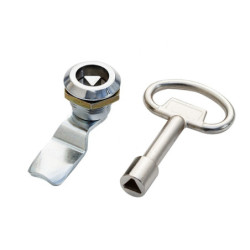 LT-8 Cam Lock with Triangle Socket Key