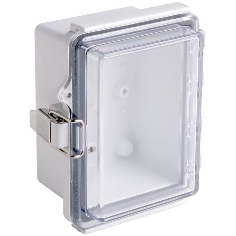 Plastic Enclosure with Hinge Lock