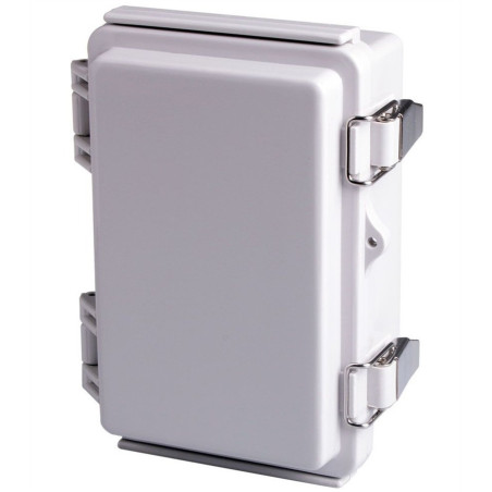 Plastic Enclosure with Hinge Lock